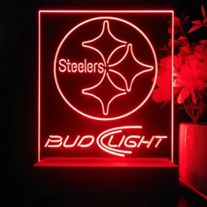 Pittsburgh Steelers Bud Light LED Desk Light