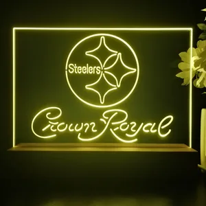 Pittsburgh Steelers Crown Royal LED Desk Light