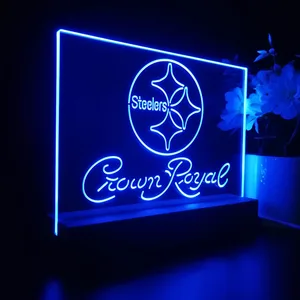 Pittsburgh Steelers Crown Royal LED Desk Light