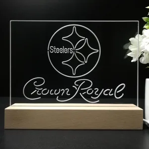 Pittsburgh Steelers Crown Royal LED Desk Light