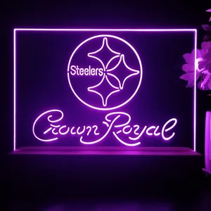 Pittsburgh Steelers Crown Royal LED Desk Light