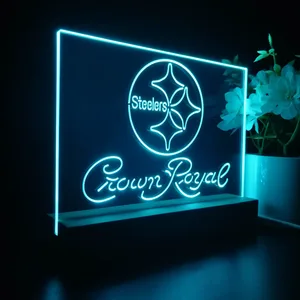 Pittsburgh Steelers Crown Royal LED Desk Light