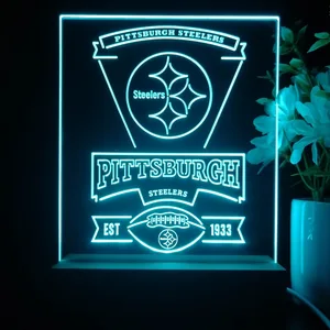 Pittsburgh Steelers EST 1933 LED Desk Light