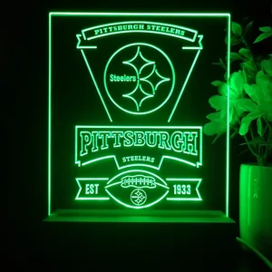Pittsburgh Steelers EST 1933 LED Desk Light