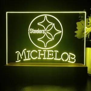 Pittsburgh Steelers Michelob LED Desk Light