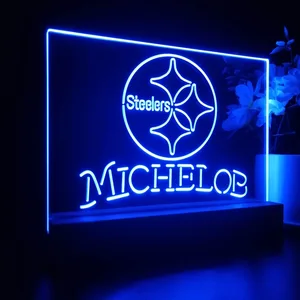 Pittsburgh Steelers Michelob LED Desk Light