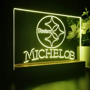 Pittsburgh Steelers Michelob LED Desk Light