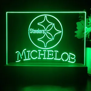 Pittsburgh Steelers Michelob LED Desk Light