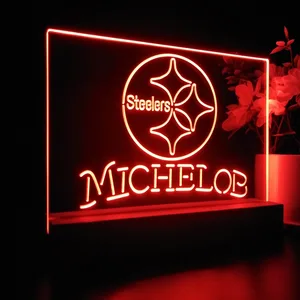 Pittsburgh Steelers Michelob LED Desk Light