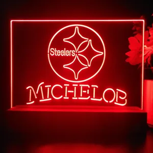 Pittsburgh Steelers Michelob LED Desk Light