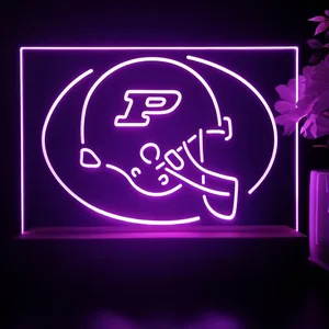 Purdue Boilermakers Helmet LED Desk Light