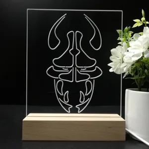 Ramen to Biiru Logo LED Desk Light