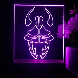 Ramen to Biiru Logo LED Desk Light
