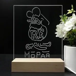 Rat Fink LED Desk Light