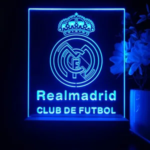 Real Madrid Club De Futbol LED Desk Light