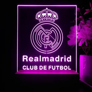 Real Madrid Club De Futbol LED Desk Light