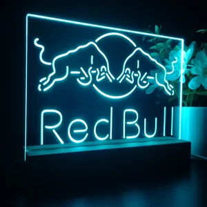 Red Bull Fighting Bulls LED Desk Light