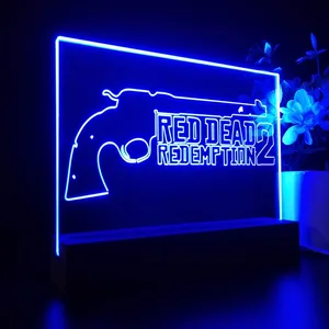 Red Dead Redemption 2 LED Desk Light