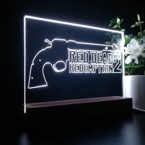 Red Dead Redemption 2 LED Desk Light