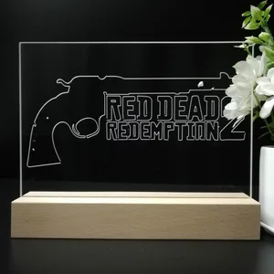 Red Dead Redemption 2 LED Desk Light