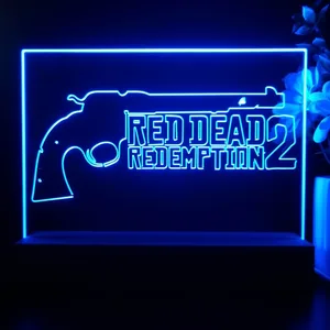 Red Dead Redemption 2 LED Desk Light