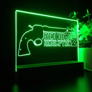 Red Dead Redemption 2 LED Desk Light