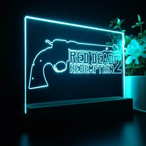 Red Dead Redemption 2 LED Desk Light