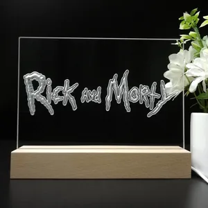Rick and Morty LED Desk Light