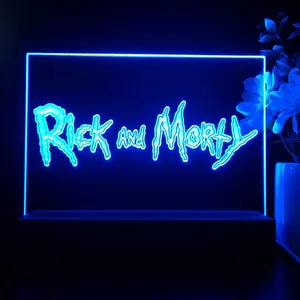 Rick and Morty LED Desk Light