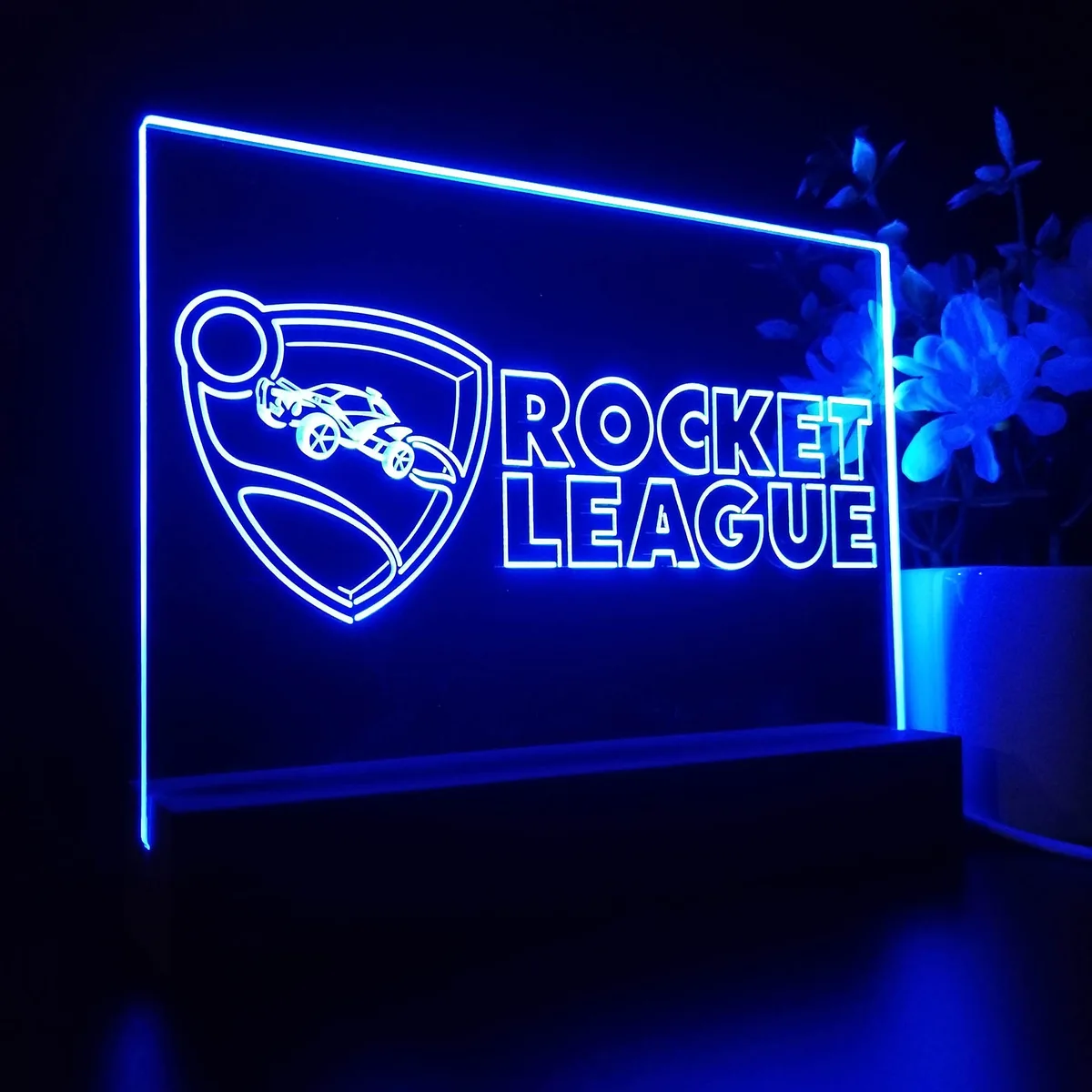 Rocket League Logo LED Desk Light