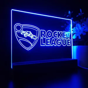 Rocket League Logo LED Desk Light
