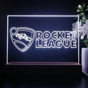 Rocket League Logo LED Desk Light
