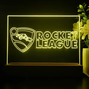 Rocket League Logo LED Desk Light