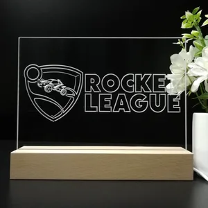 Rocket League Logo LED Desk Light