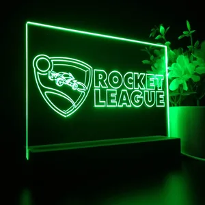 Rocket League Logo LED Desk Light