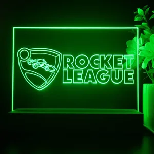 Rocket League Logo LED Desk Light