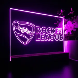 Rocket League Logo LED Desk Light