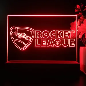 Rocket League Logo LED Desk Light