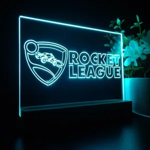 Rocket League Logo LED Desk Light