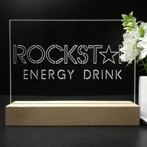 Rockstar Energy Drink LED Desk Light