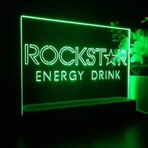 Rockstar Energy Drink LED Desk Light