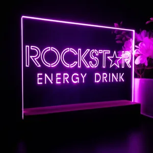 Rockstar Energy Drink LED Desk Light