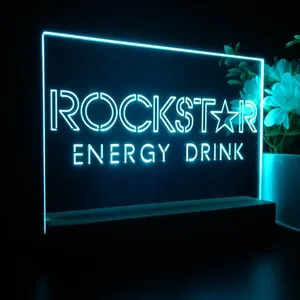 Rockstar Energy Drink LED Desk Light