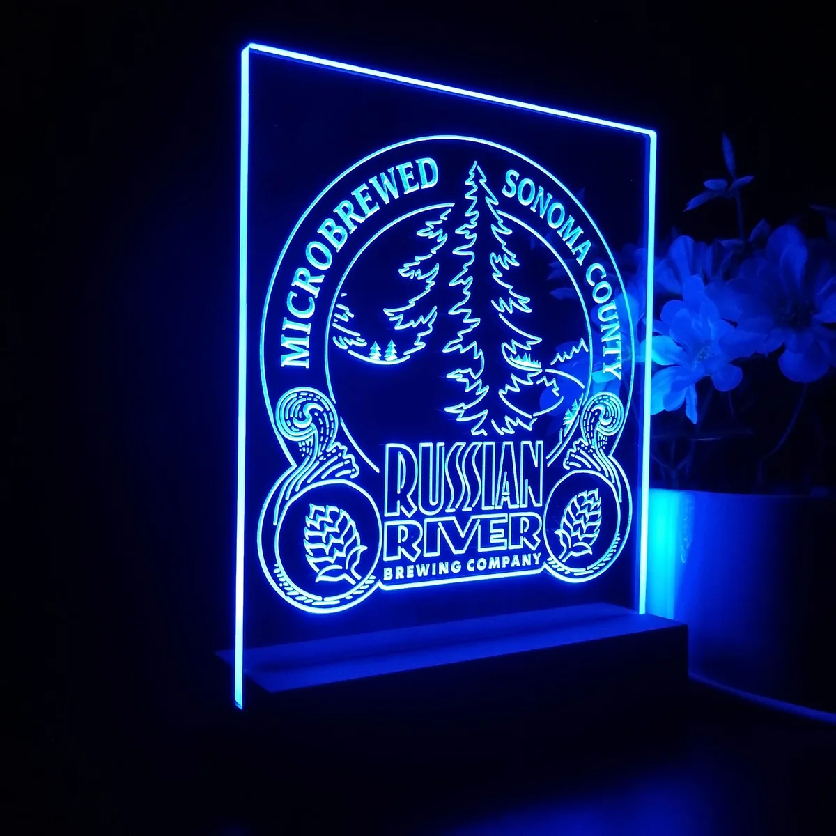 Russian River Brewing Company Sonoma County LED Desk Light