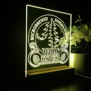 Russian River Brewing Company Sonoma County LED Desk Light