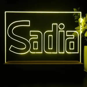 Sadia Logo 1 LED Desk Light