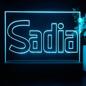 Sadia Logo 1 LED Desk Light