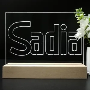 Sadia Logo 1 LED Desk Light