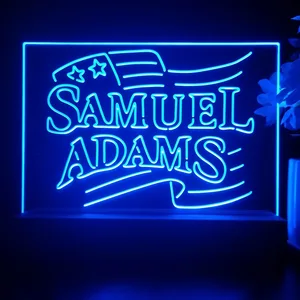 Samuel Adams American Flag LED Desk Light