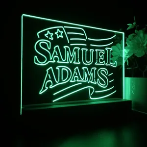 Samuel Adams American Flag LED Desk Light
